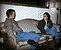 Nate and Sara - locked in discourse.